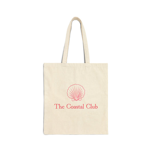 The Coastal Club Co - Cotton Canvas Tote Bag