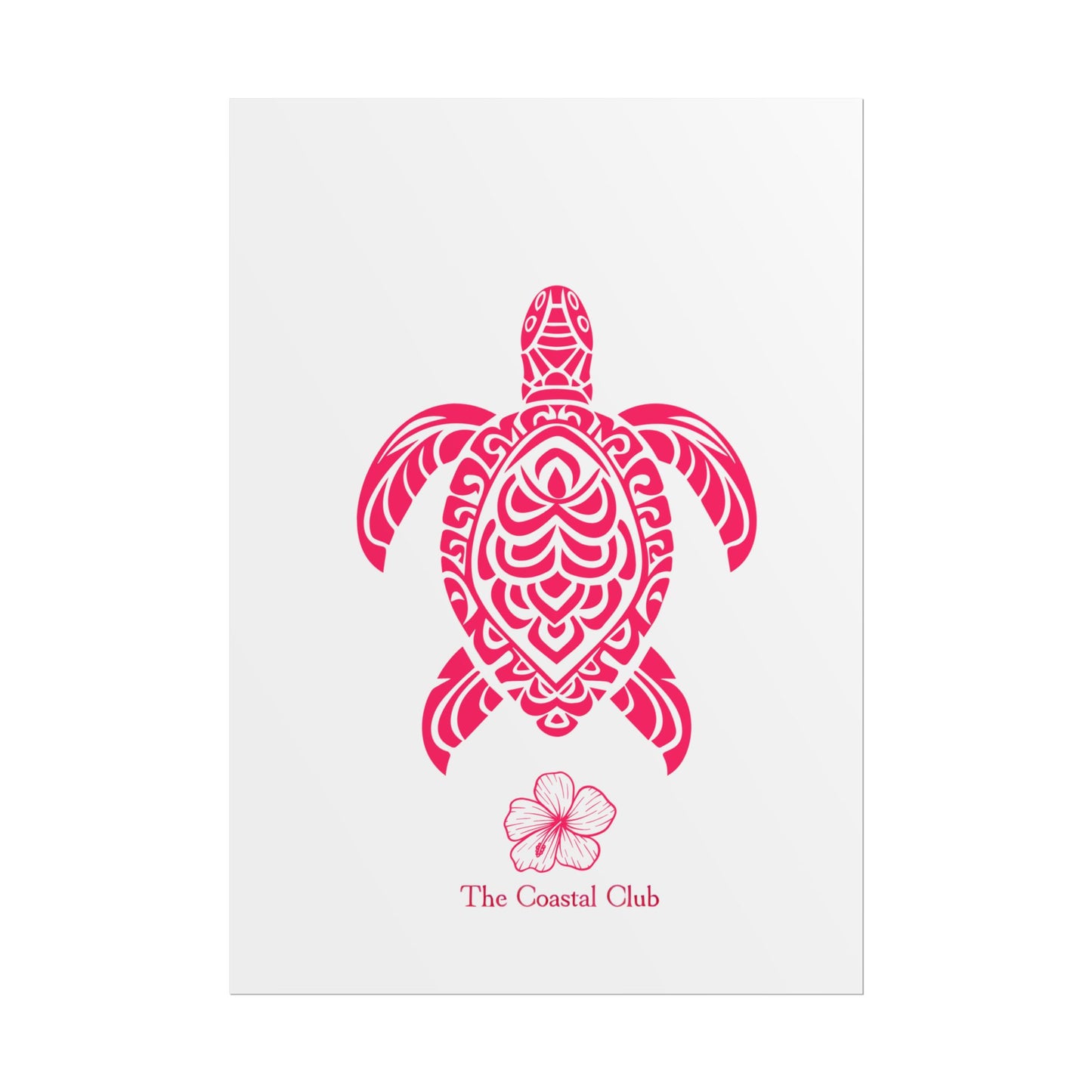 The Coastal Club Co - Turtle Rolled Posters