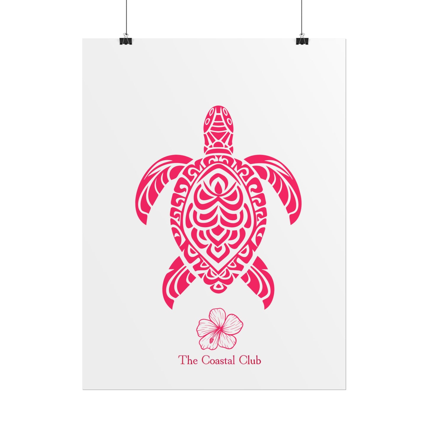 The Coastal Club Co - Turtle Rolled Posters