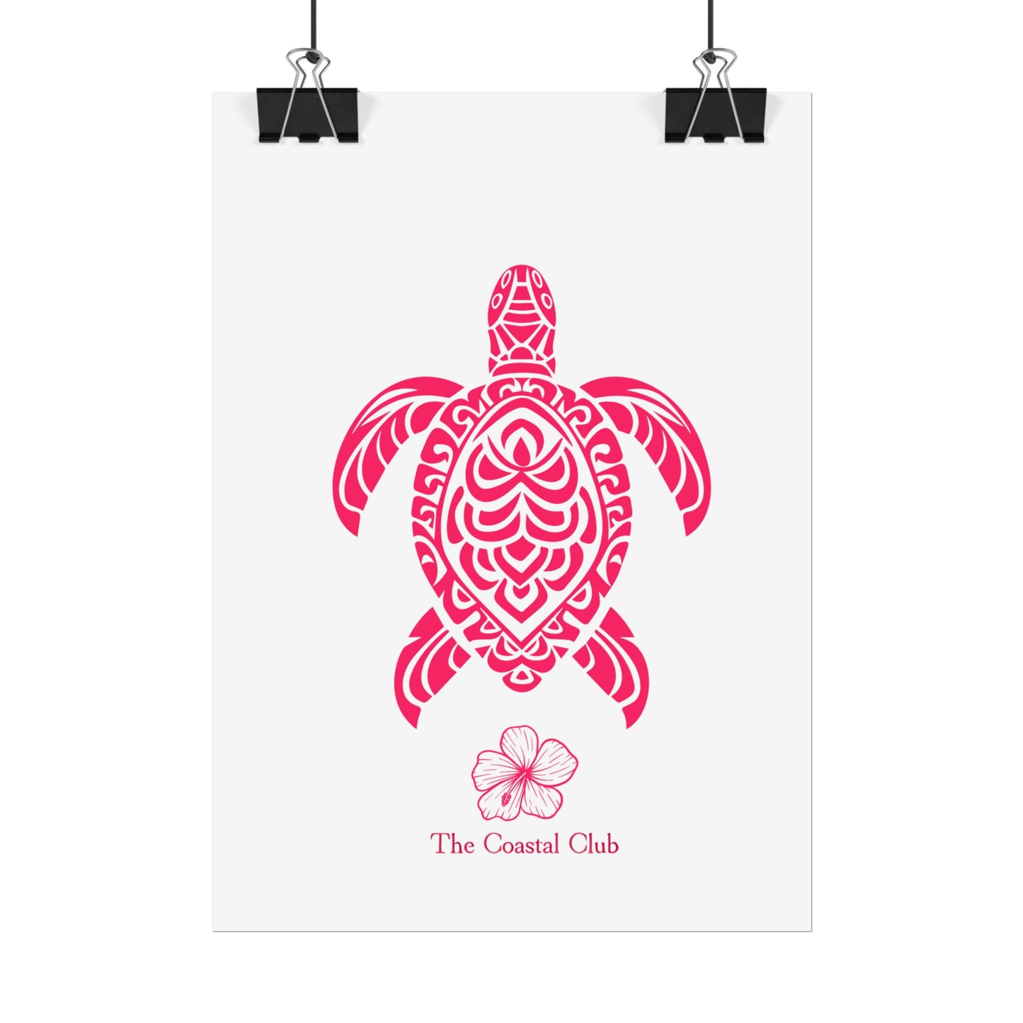 The Coastal Club Co - Turtle Rolled Posters