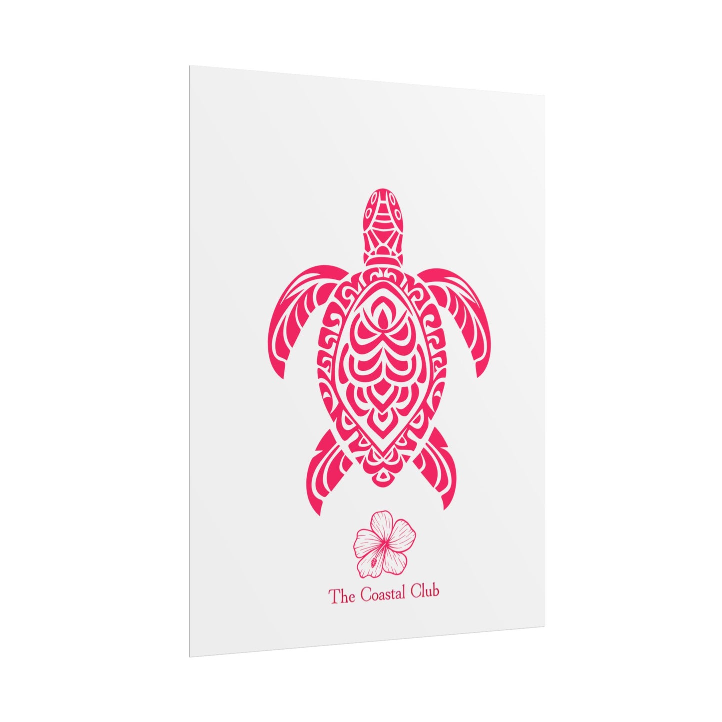 The Coastal Club Co - Turtle Rolled Posters