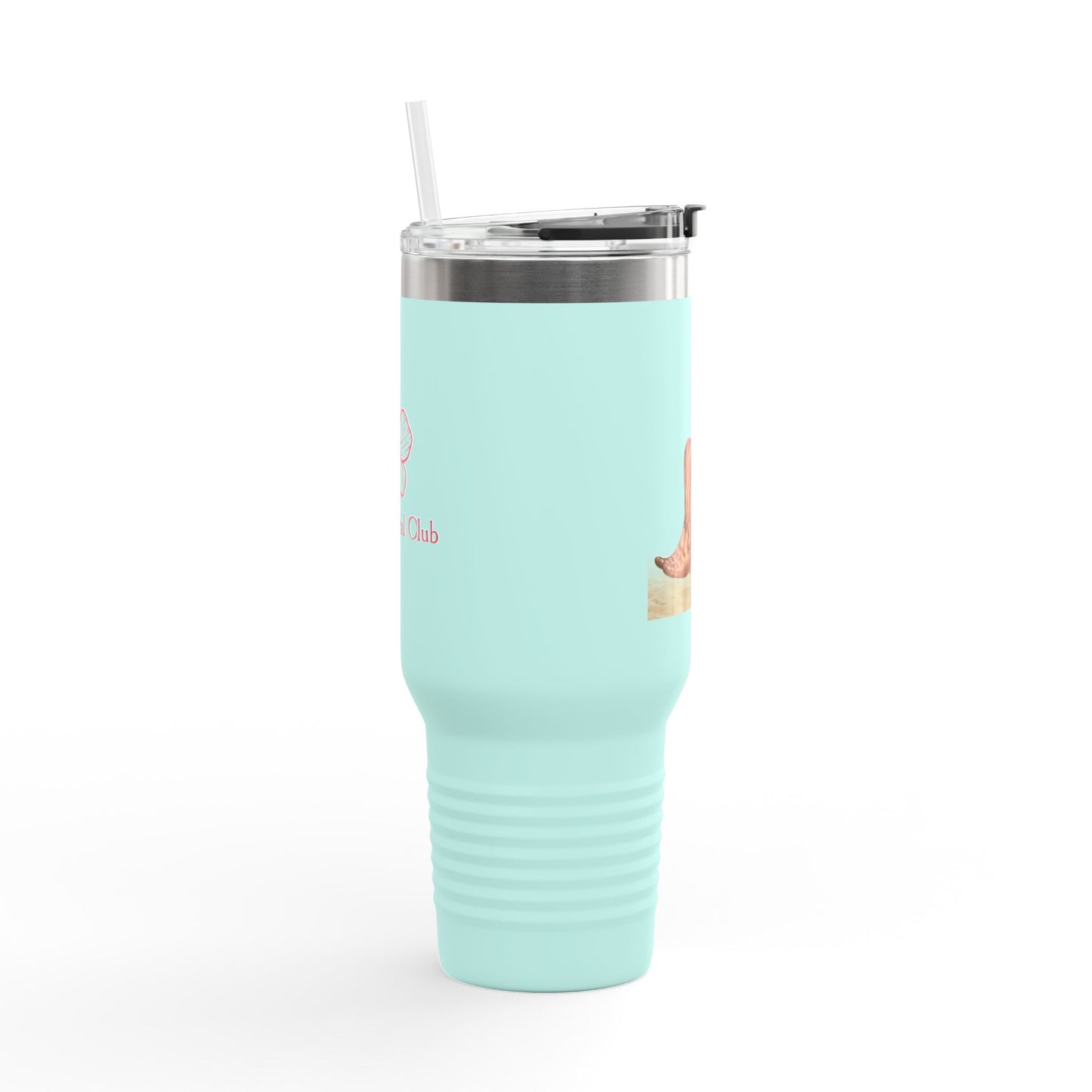 The Coastal Club Co - Beach Vibes Insulated Travel Mug