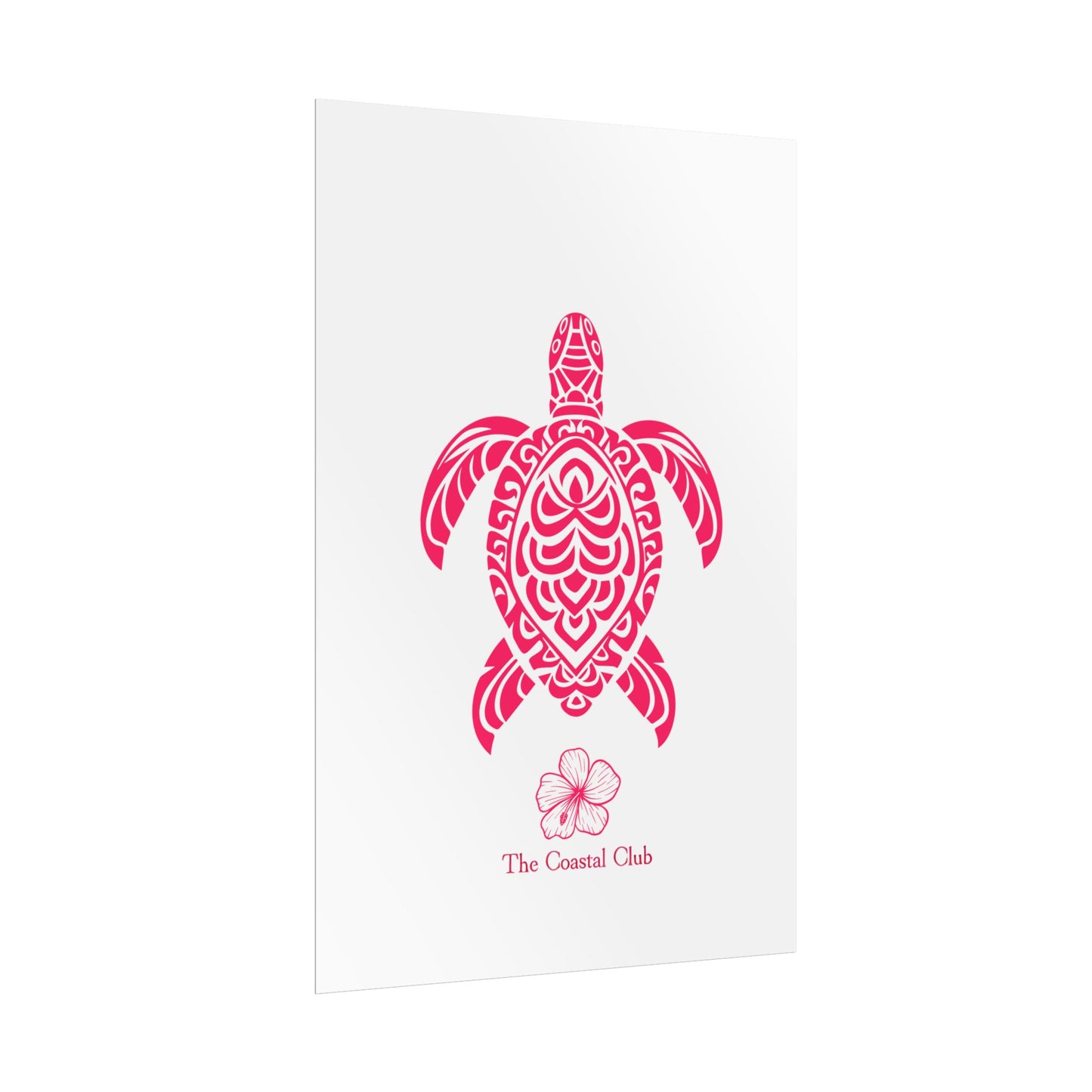 The Coastal Club Co - Turtle Rolled Posters