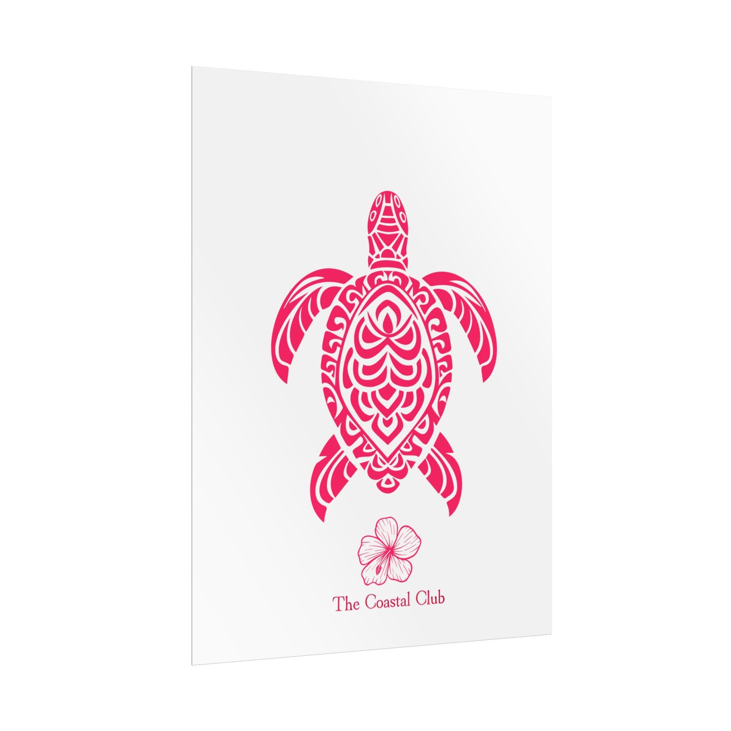 The Coastal Club Co - Turtle Rolled Posters