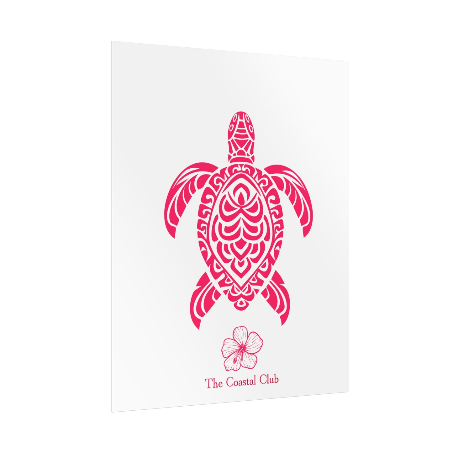 The Coastal Club Co - Turtle Rolled Posters