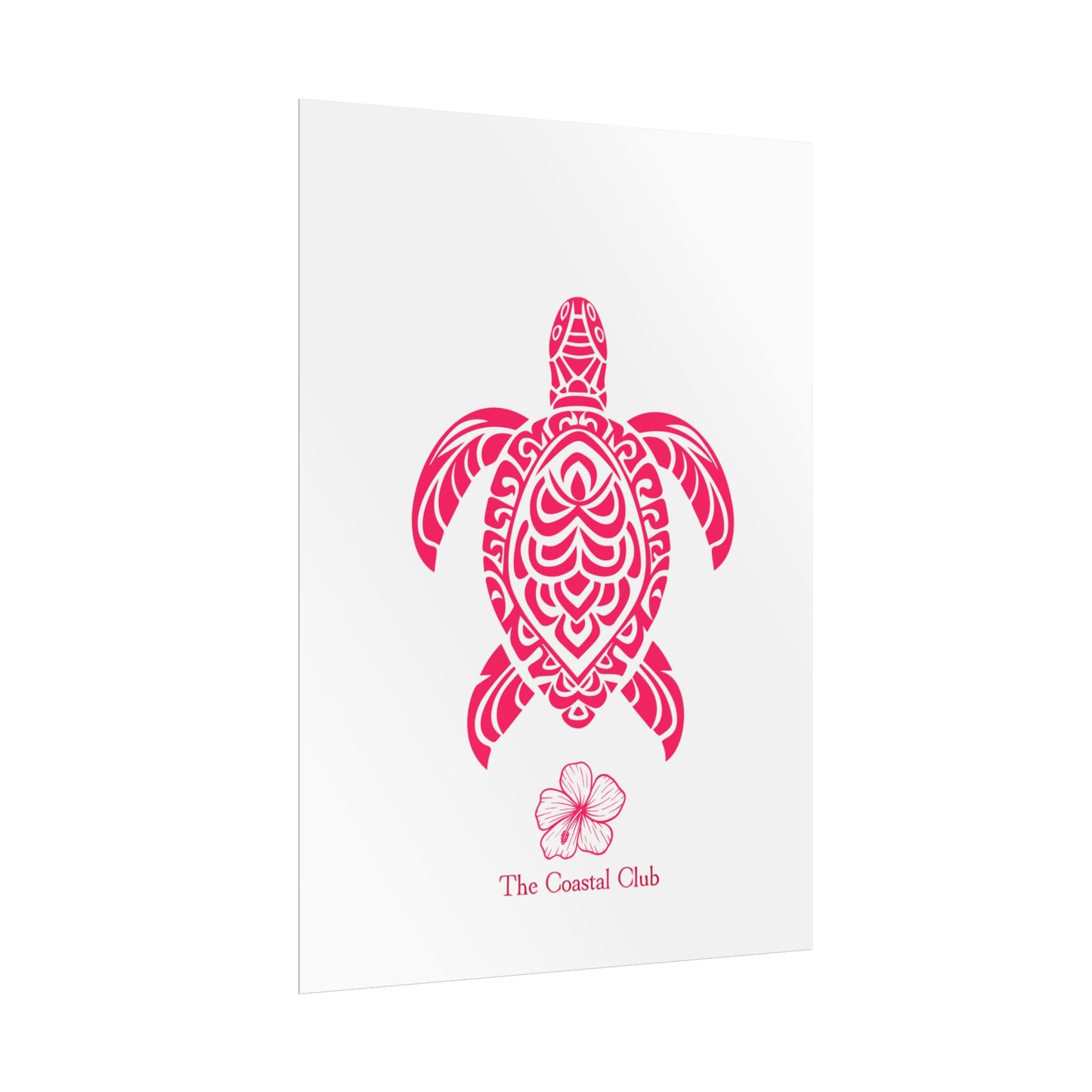 The Coastal Club Co - Turtle Rolled Posters