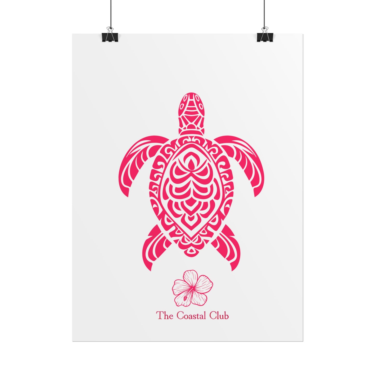 The Coastal Club Co - Turtle Rolled Posters