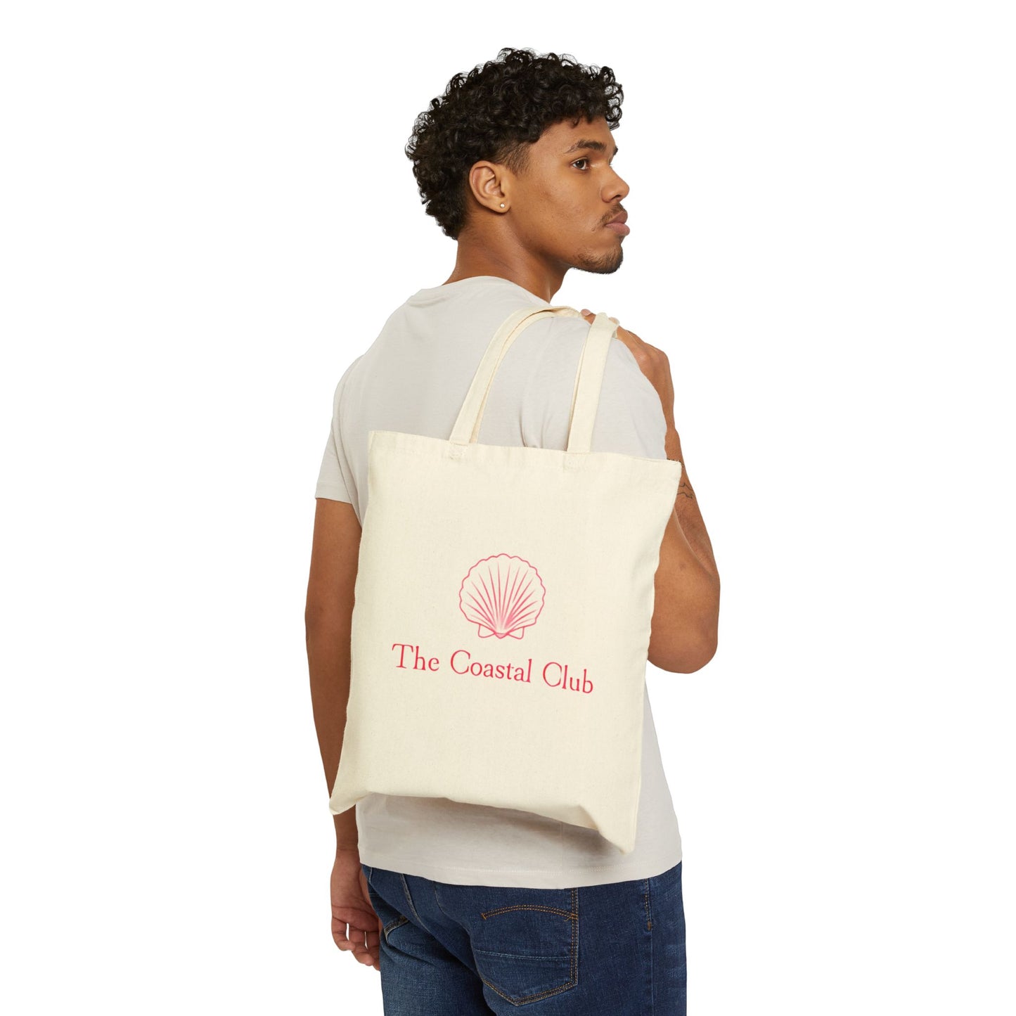 The Coastal Club Co - Cotton Canvas Tote Bag