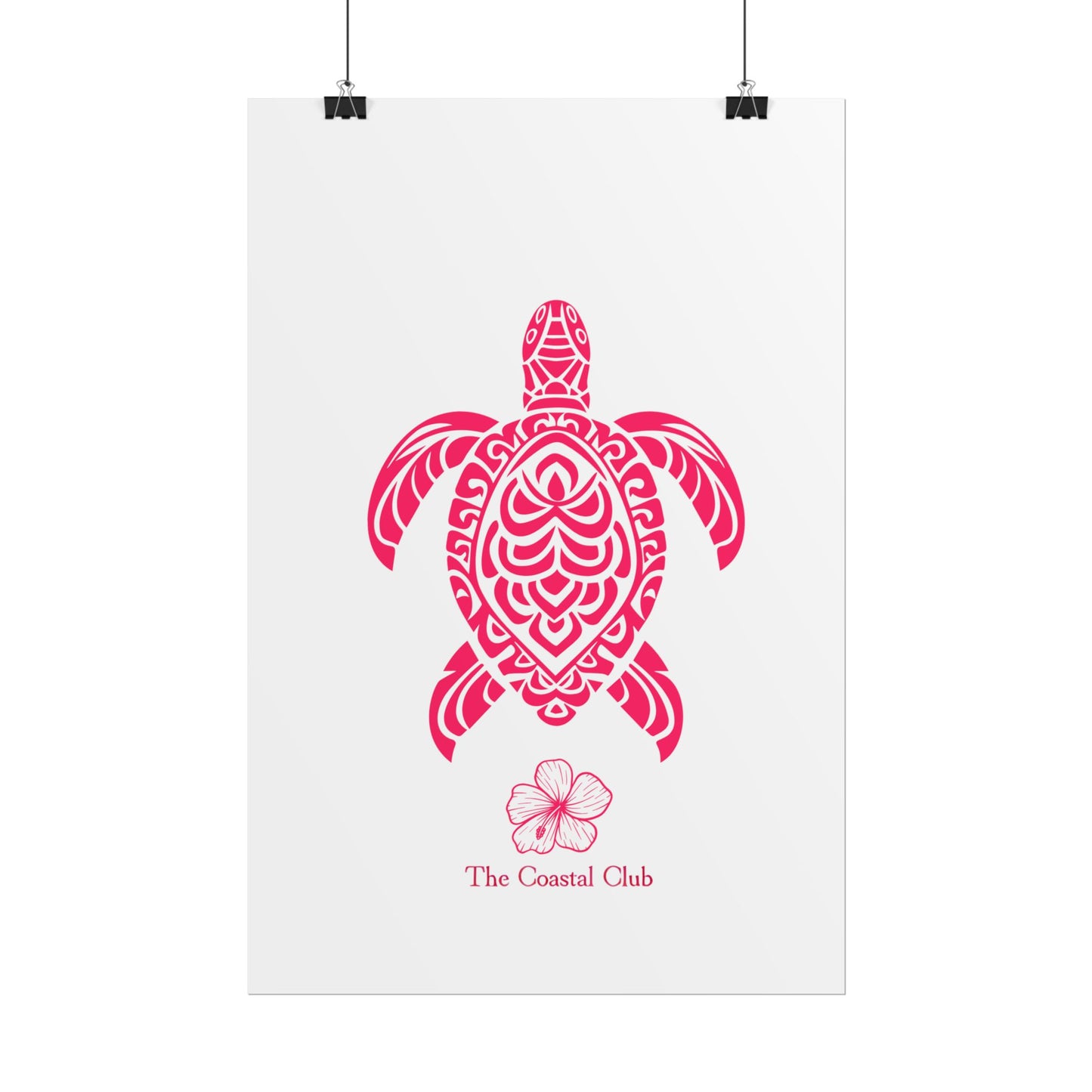 The Coastal Club Co - Turtle Rolled Posters