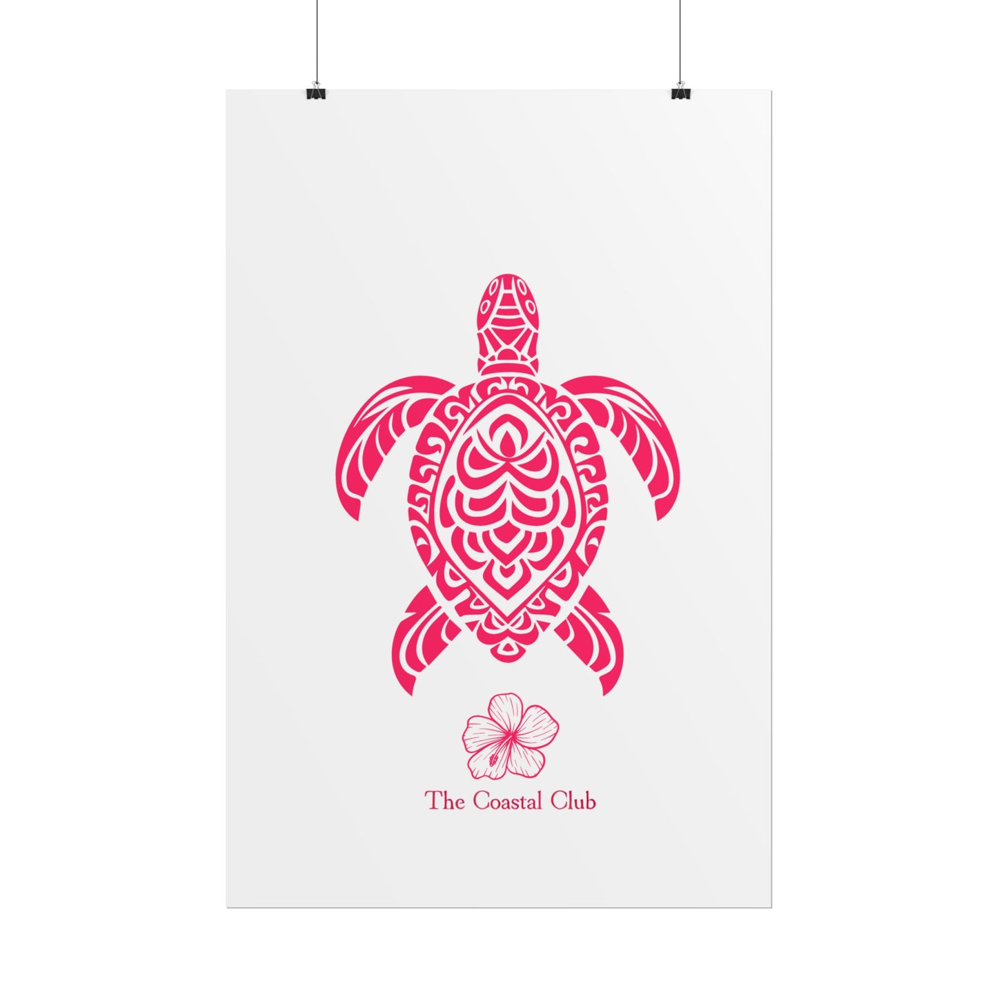 The Coastal Club Co - Turtle Rolled Posters