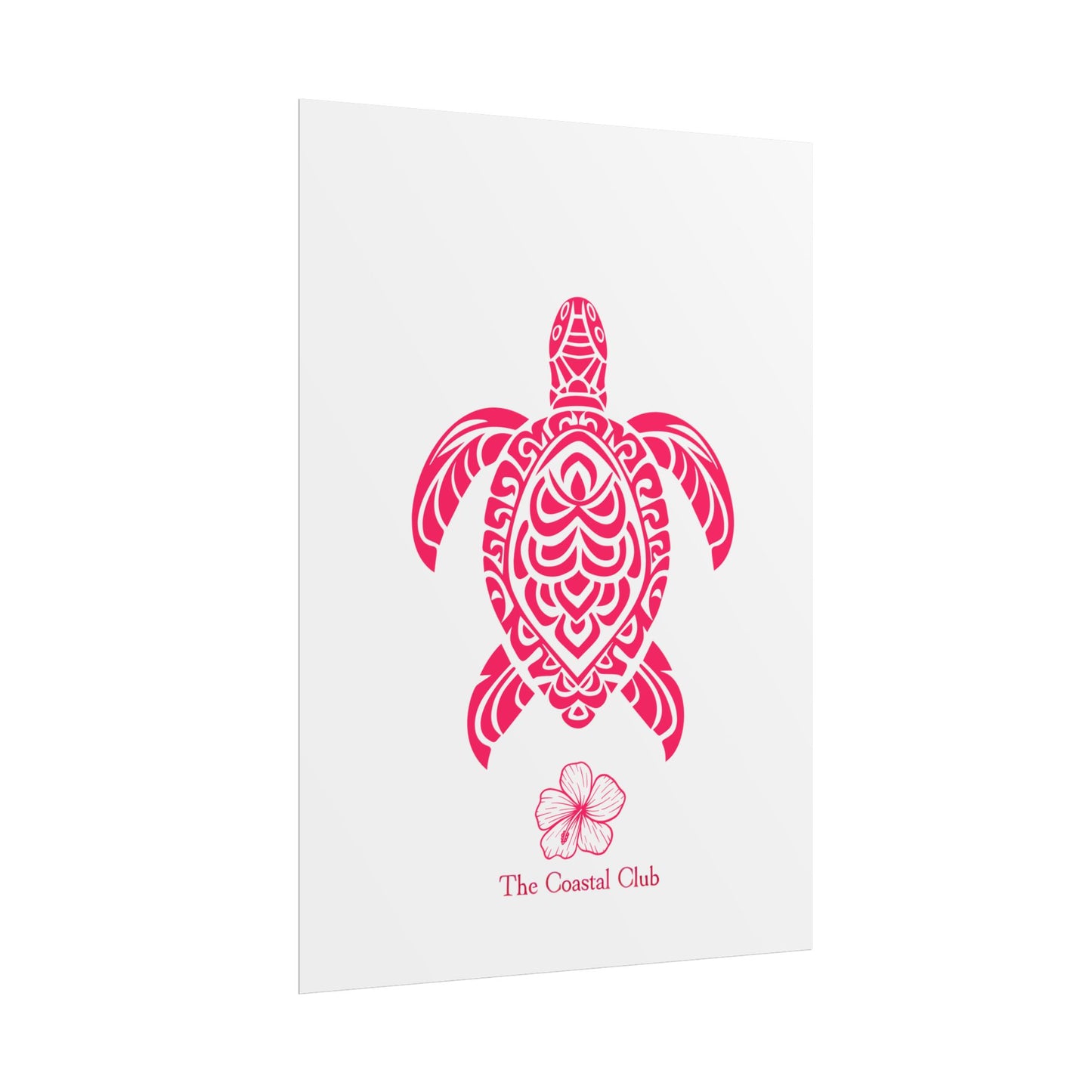 The Coastal Club Co - Turtle Rolled Posters