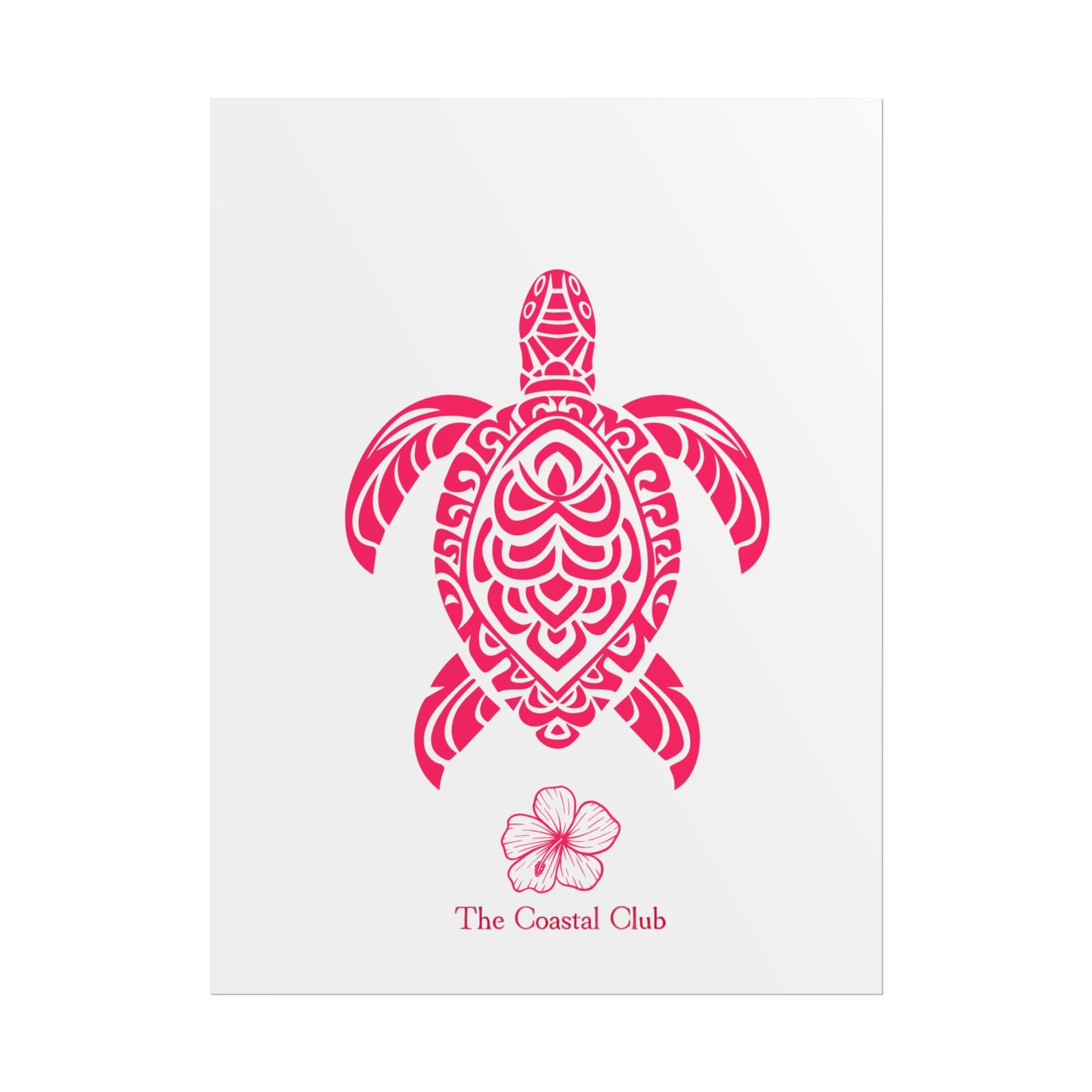 The Coastal Club Co - Turtle Rolled Posters