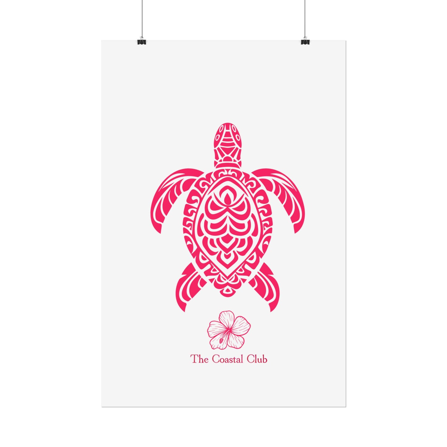 The Coastal Club Co - Turtle Rolled Posters