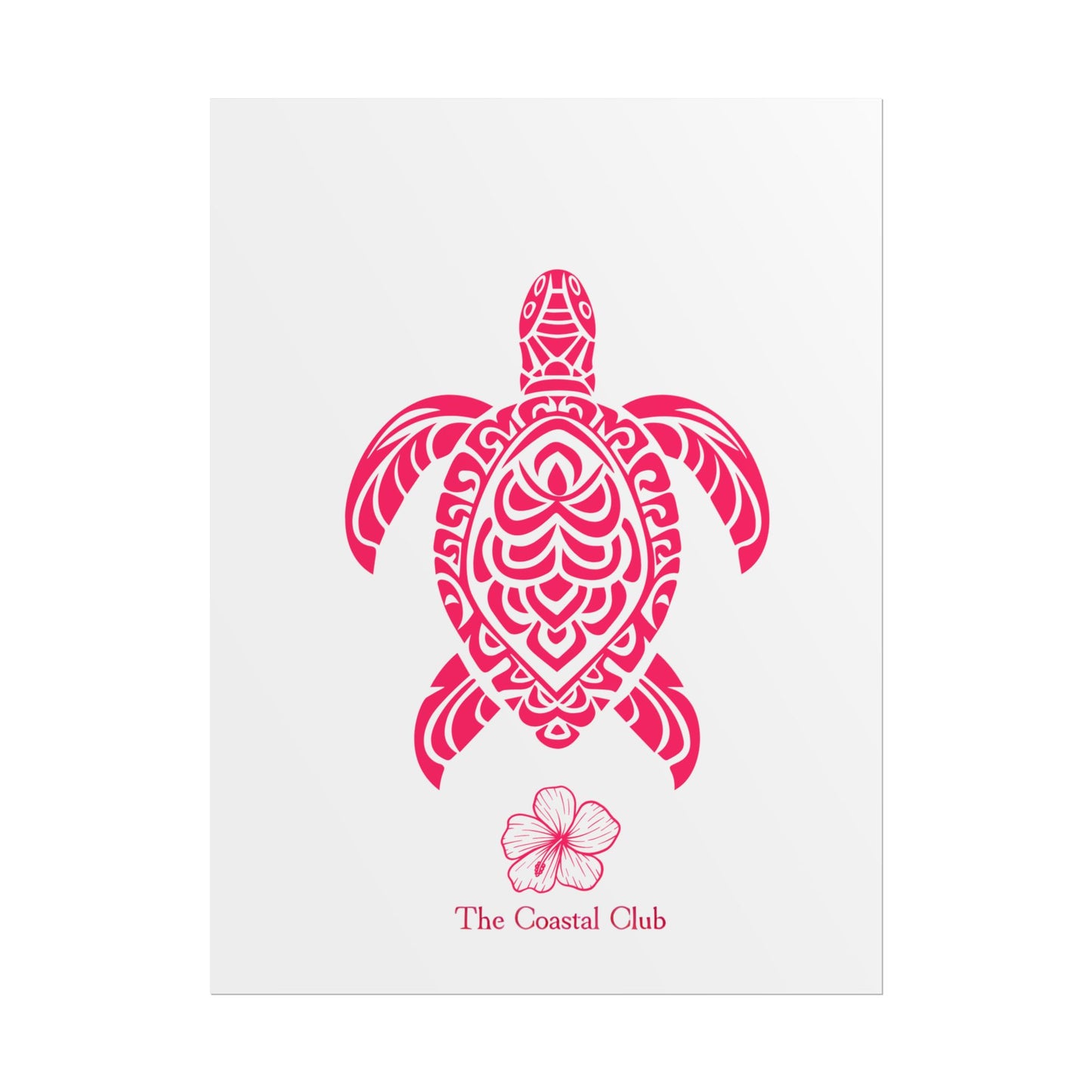 The Coastal Club Co - Turtle Rolled Posters