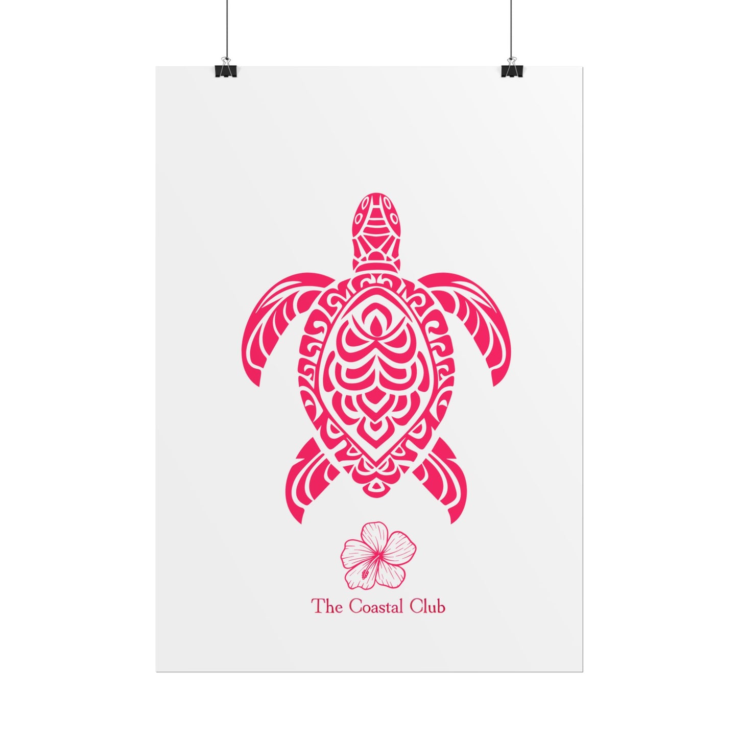 The Coastal Club Co - Turtle Rolled Posters