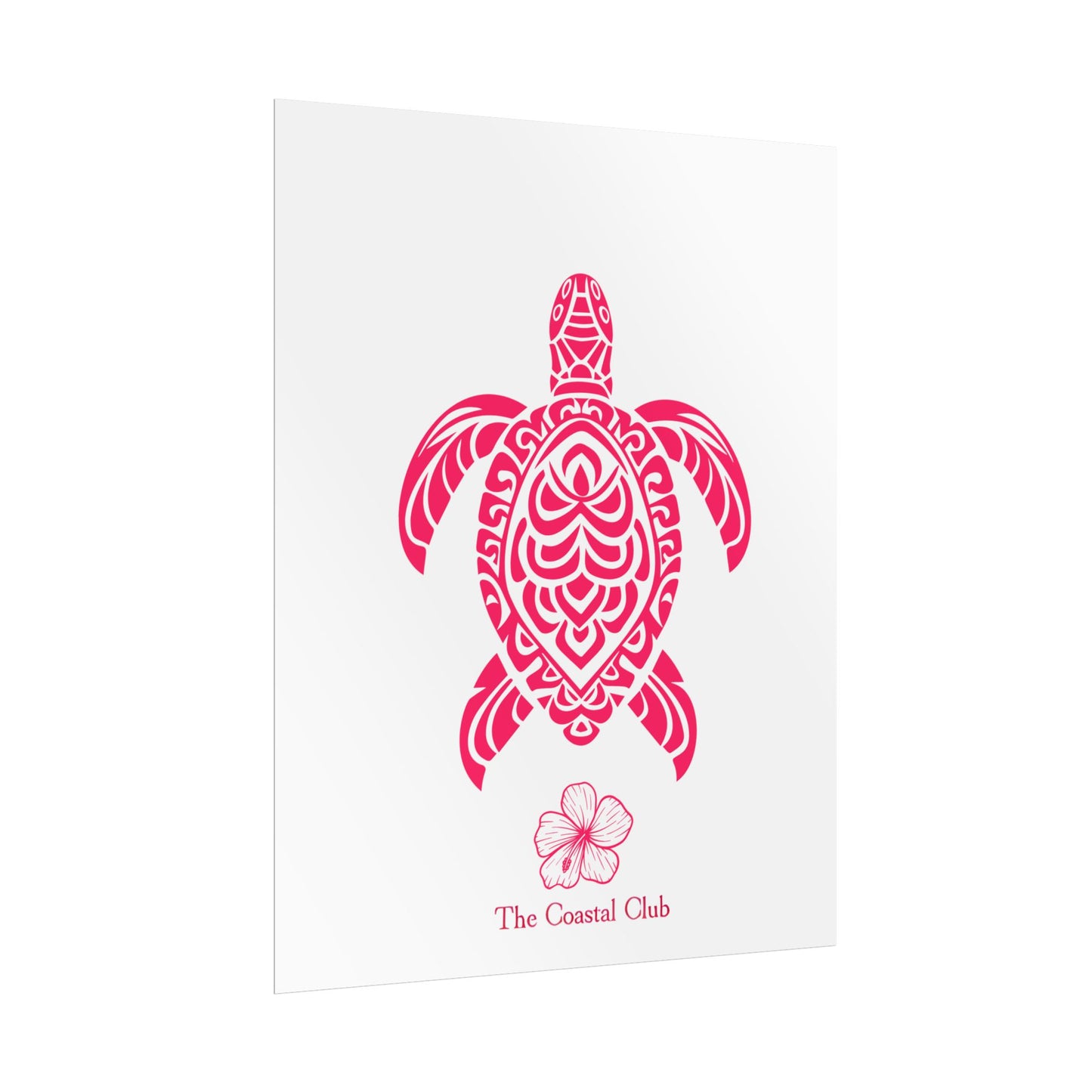 The Coastal Club Co - Turtle Rolled Posters