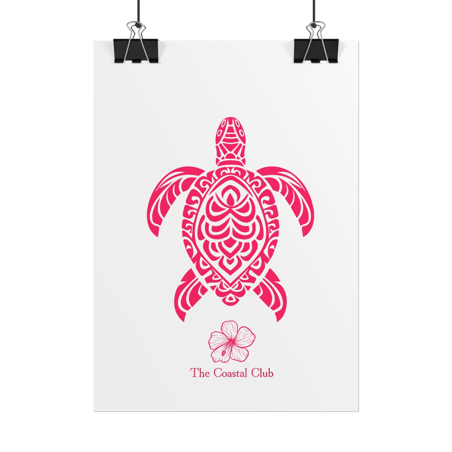 The Coastal Club Co - Turtle Rolled Posters