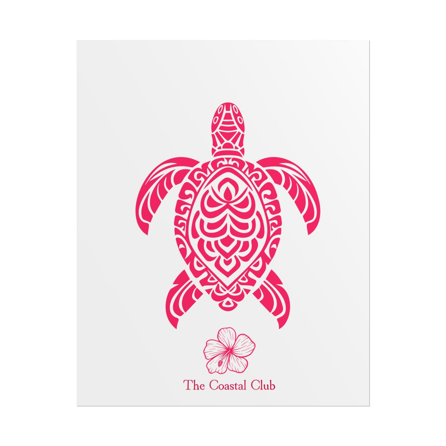 The Coastal Club Co - Turtle Rolled Posters